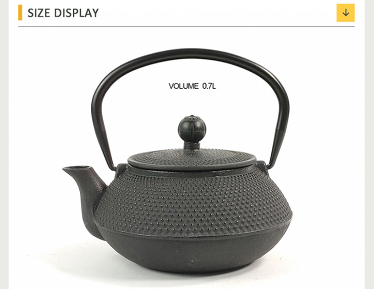 black cast iron teapot wholesale