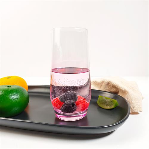 stemless glass tumbler price