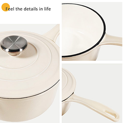 enameled saucepan manufacturer