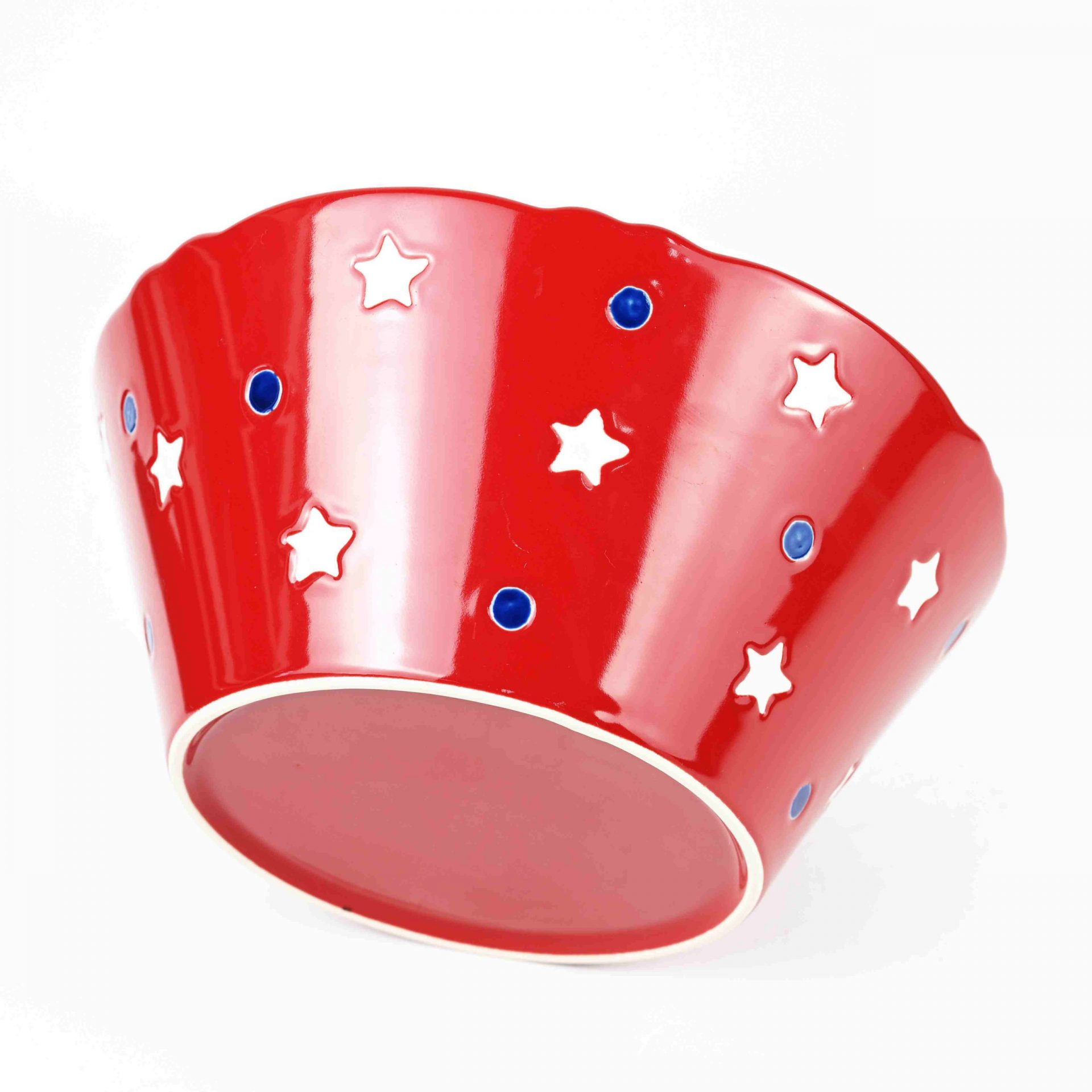 bowl with star design