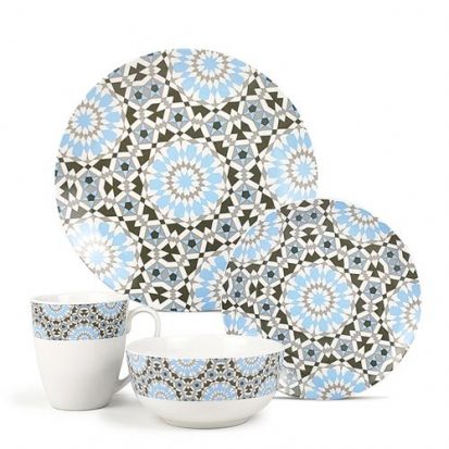 Geometric Design Dinnerset