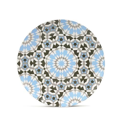 Geometric design plate