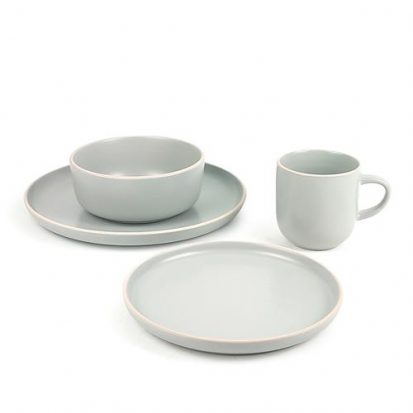 grey dinnerware sets