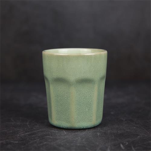 stoneware reactive mug