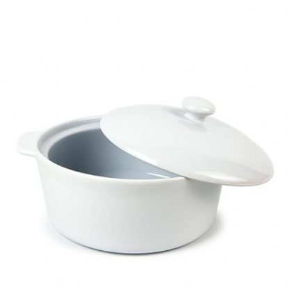 ceramic casserole with lid