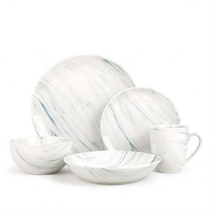 marble glazed dinnerset