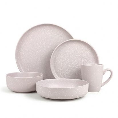 20pcs stoneware dinner set with speckles