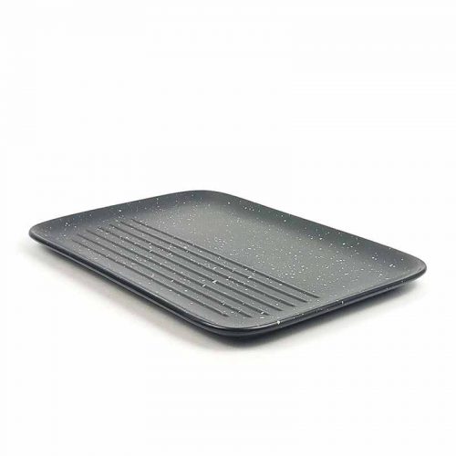 black glazed bakeware