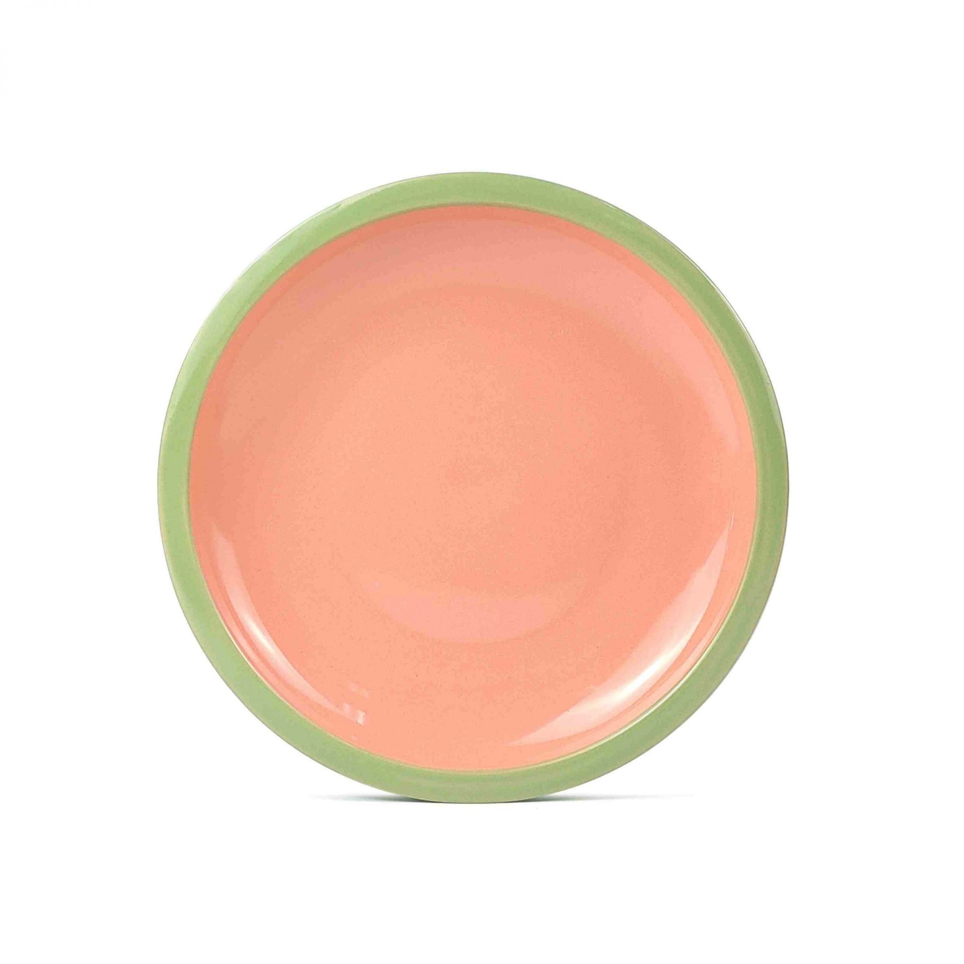 colorful ceramic side plate
