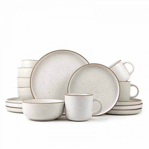dinnerware sets with speckles