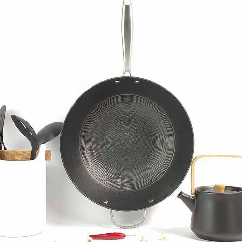 lightweight cast iron wok price