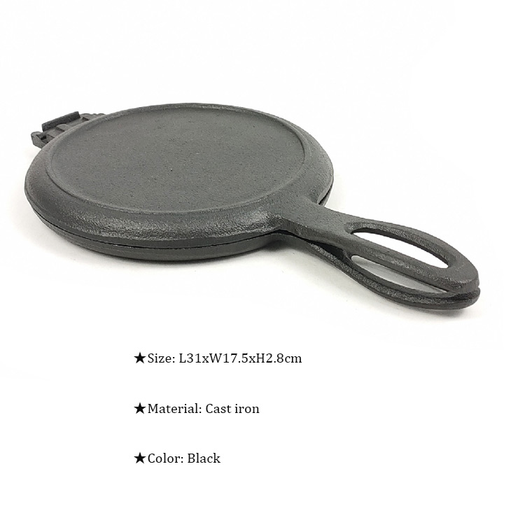 cast iron waffle maker