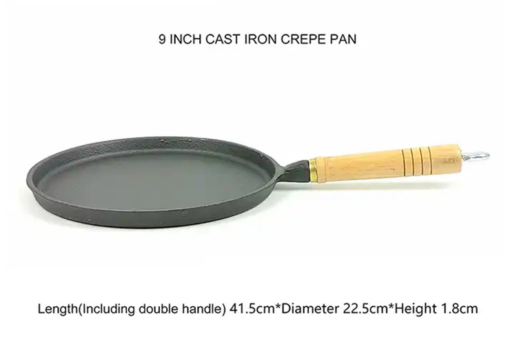 pre-seasoned cast iron frying pan factory