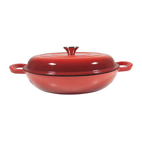 enamel cooking shallow casserole price