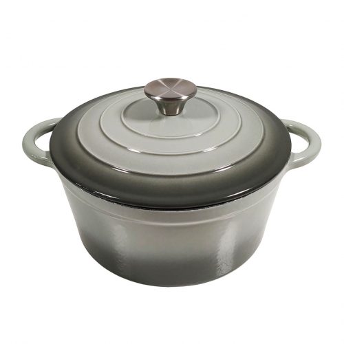 wholesale 4L grey cast iron casserole