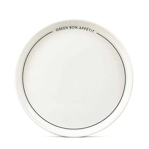 wholesale porcelain plates with decal letters