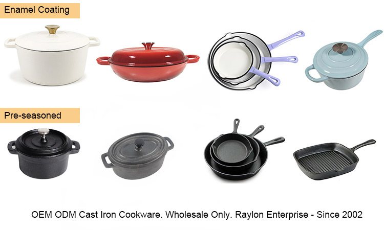 wholesale cast iron cookware manufacturer