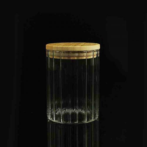 wholesale glass storage jars