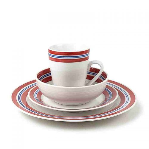 hand painted dinnersets with rim