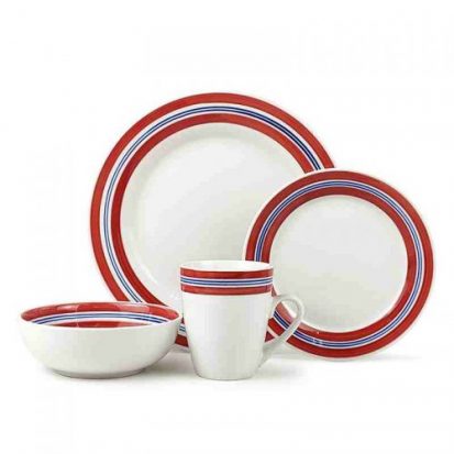 hand painted dinnerware set