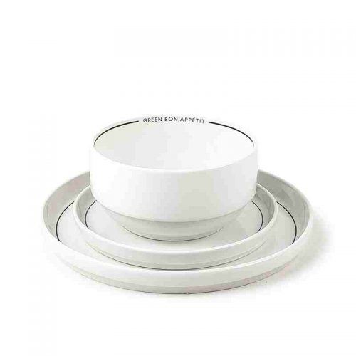porcelain dinnersets with decal