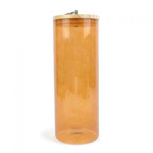 glass storage jar color spraying