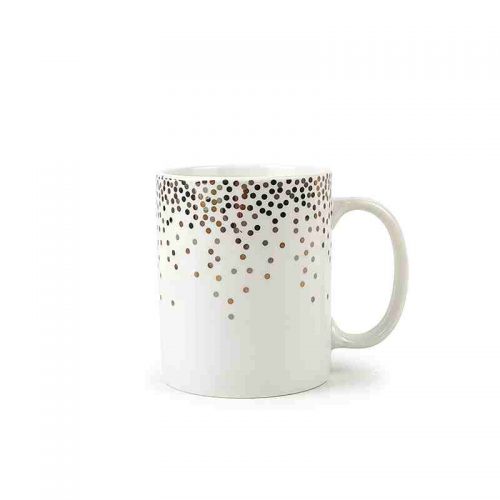 mug with Confetti Design