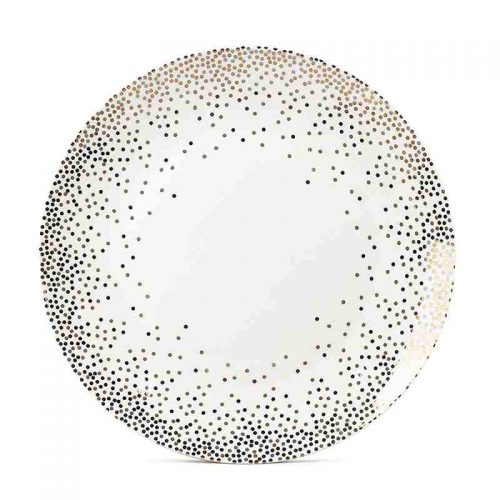 dinner plate with Confetti Design
