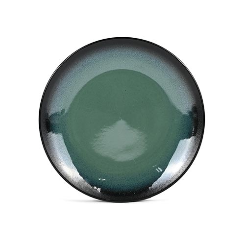 wholesale reactive green dinner plate