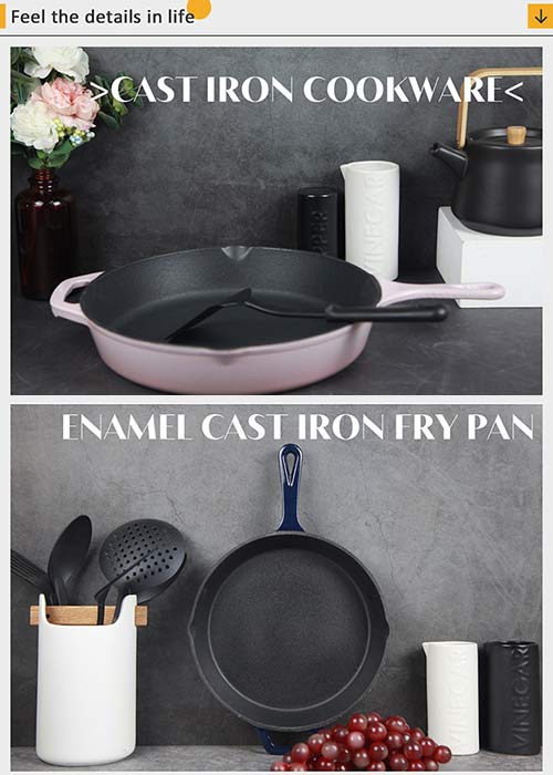 enamel cast iron fry pan price