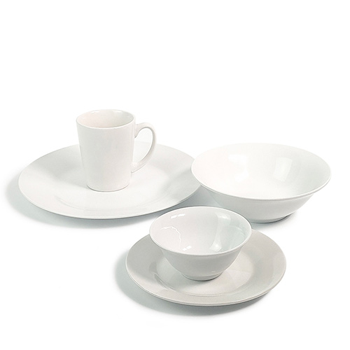 white porcelain tableware set supplier