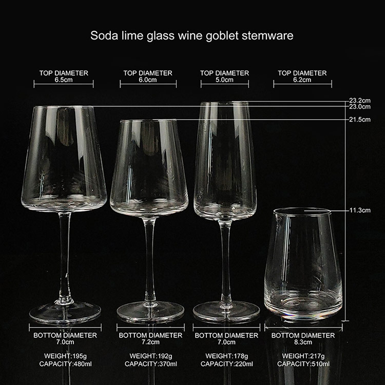 stemware wine goblet wholesale