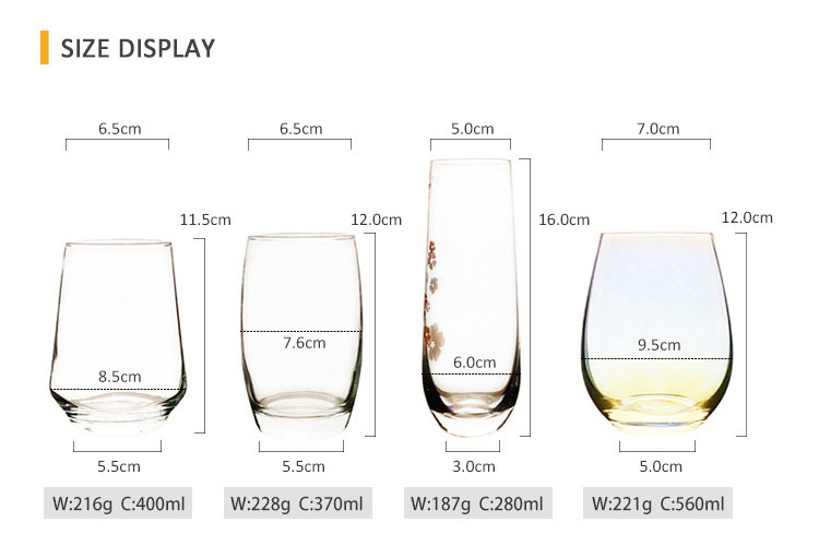 clear wine glass set wholesale