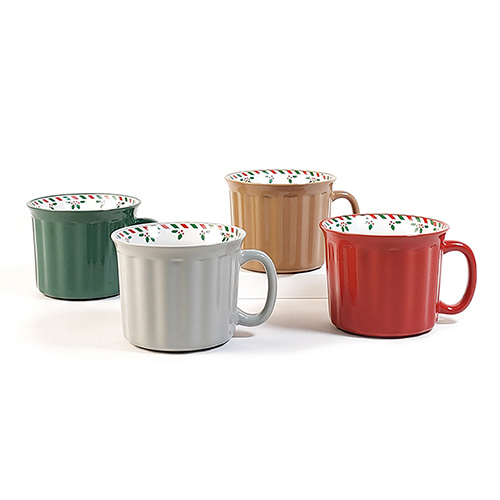 wholesale embossed ceramic coffee mugs
