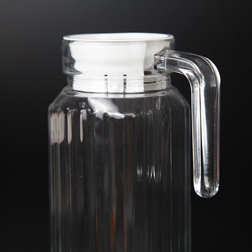 ribbed glass pitcher supplier