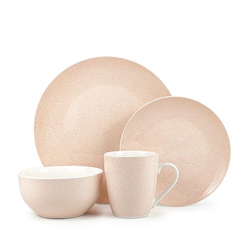 wholesale pink porcelain dinner set