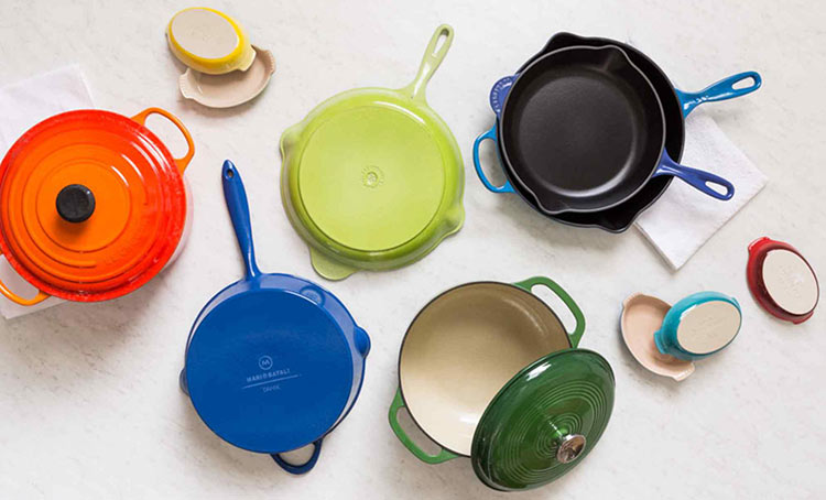 cast iron enamel casserole supplier