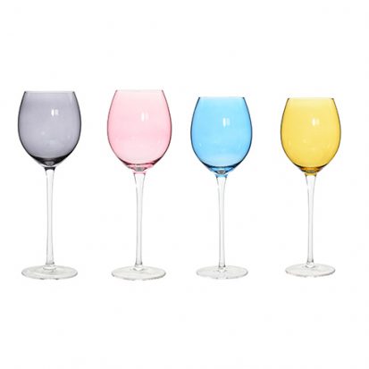 spraying color glassware wholesale