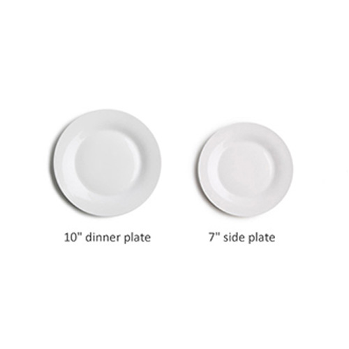 white porcelain plates bulk sale