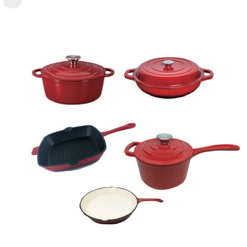 enamel cast iron cookware set wholesale