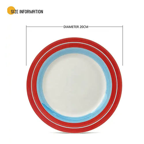 round ceramic plates wholesale price