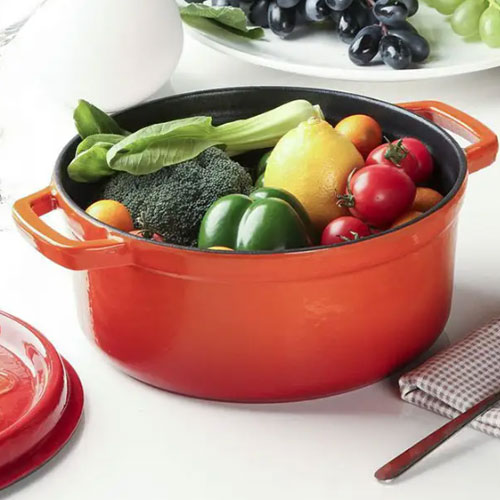 cast iron enamel casserole wholesale