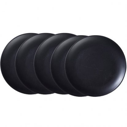 black ceramic dinner plates bulk order