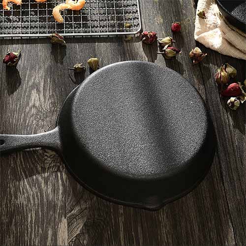 10inch pre-seasoned cast iron frying skillet for sale