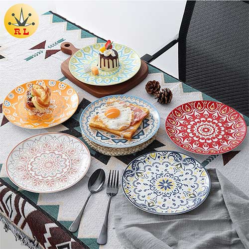 pad printing ceramid salad plates factory