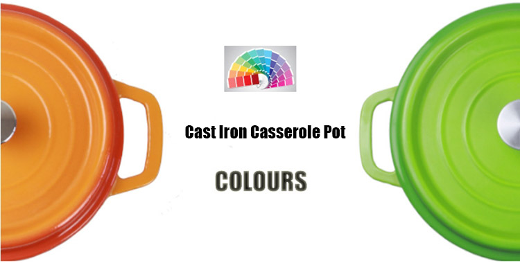 cast iron casserole pot wholesale