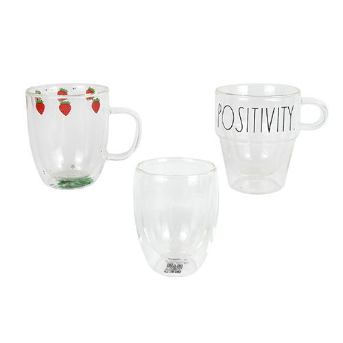 double-walled glasses tea cup price