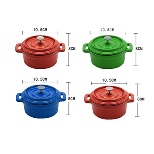 10cm enameled cast iron cookware set