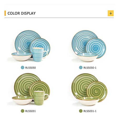 wholesale 16pcs handpainted dinnerware set