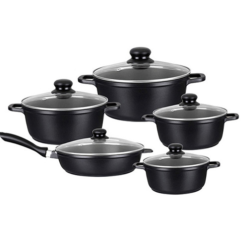 wholesale die-cast aluminum cookware set